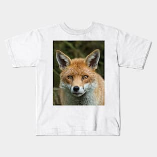 Red Fox portrait Kids T-Shirt